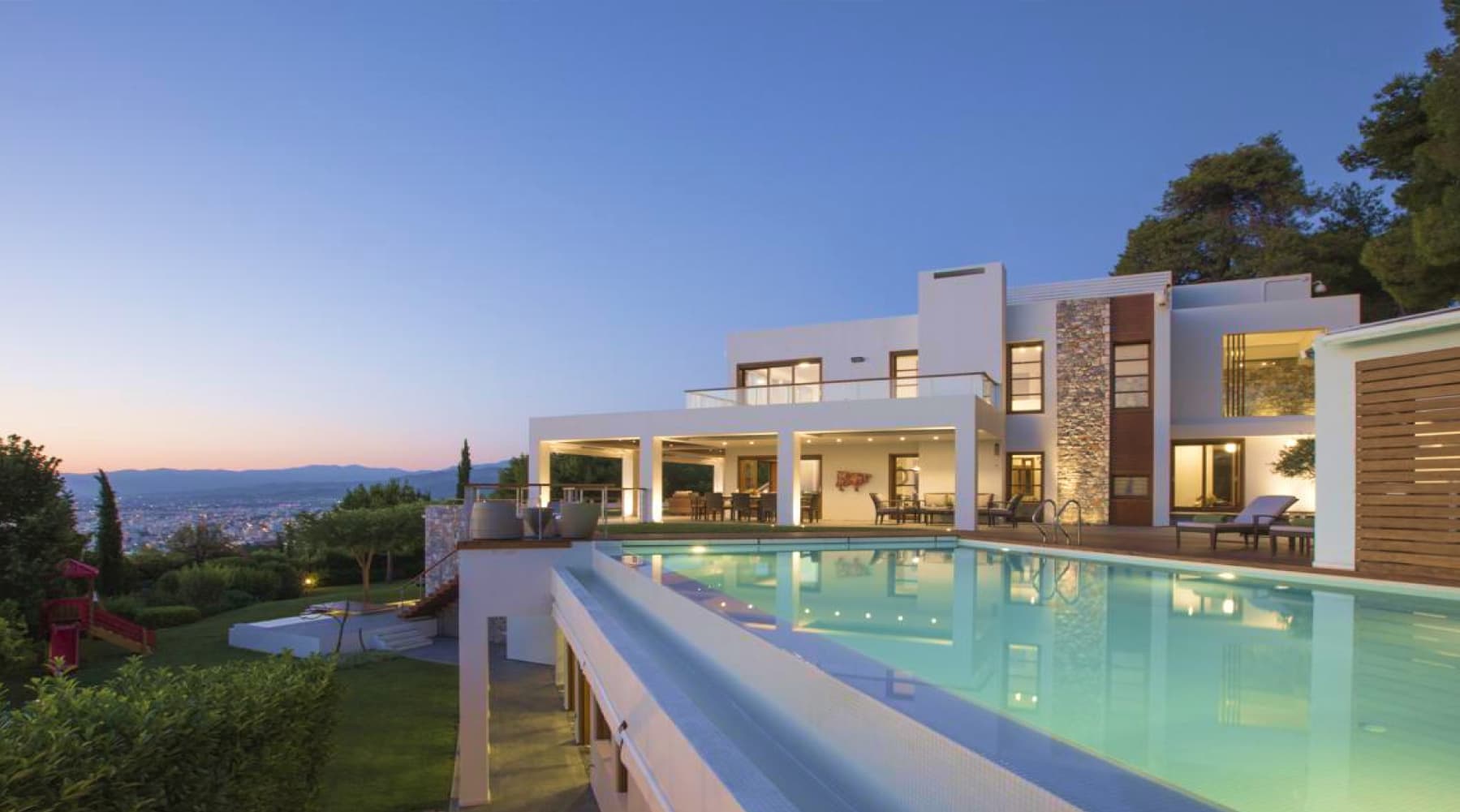 Villa landscape